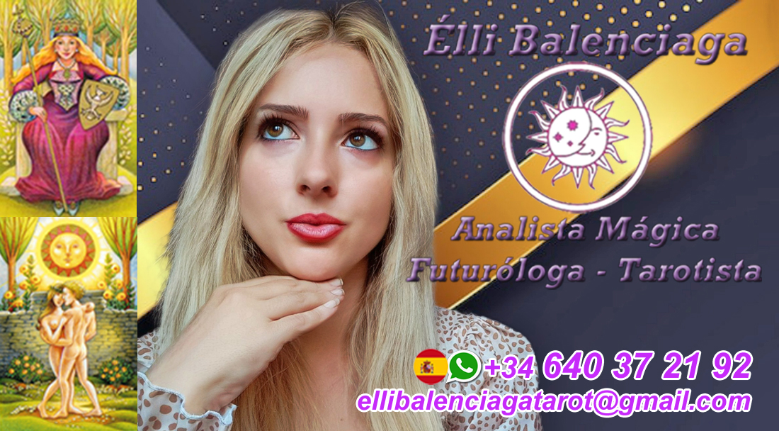 TOURS PREENCIALES con Tarotista ELLI BALENCIAGA Tarot en tu Ciudad | Tours en España |   ELLI BALENCIAGA Tu Analista Mágica | Vidente y TAROTISTA Buena especializada en TAROT Terapeútico y TAROT Clasico Predictivo, Futuróloga y Astróloga, RITUALES Mágicos con resultados efectivos 100%, Tarostiis residente en Murcia la mejor Tarotista de  España realiza Lecturas de Tarot predictivo  en directos via TicTic, Tarotista y Vidente en directos TicToc, Elli Baleciaga es Tarotista Taróloga especialista en Taromagia Oraculista y Astróloga con experiencia, RITUALES MAGICOS Abre Caminos con Resultados 100% efectivos tanto para atraer el Amor, Almas Gemelas y LLamas Gemelas como Rituales para Empresarios atraer prosperidad e los negocios,  Dinero y posición empresarial