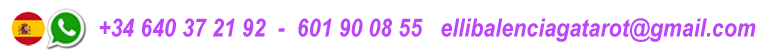 Telefono y contacto con Tarotista Elli Balenciaga, Tarot España, Tarotista Murcia, Taróloga Vidente